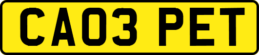 CA03PET