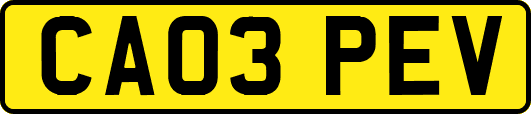 CA03PEV