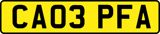 CA03PFA