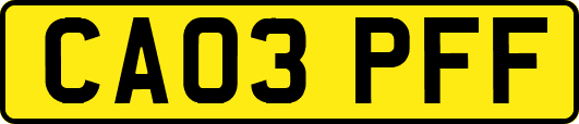 CA03PFF