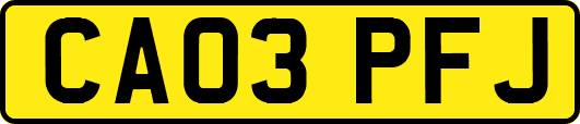 CA03PFJ