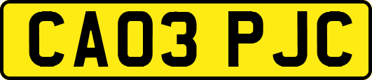 CA03PJC