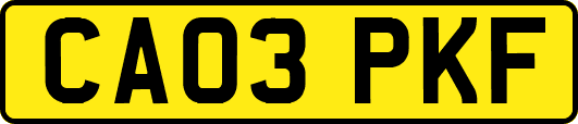 CA03PKF