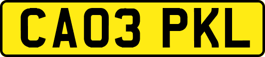 CA03PKL
