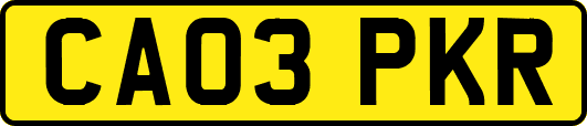 CA03PKR