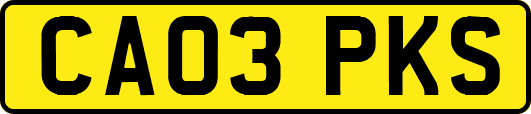 CA03PKS
