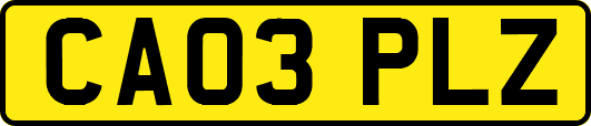 CA03PLZ