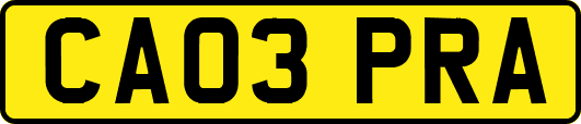 CA03PRA