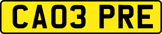 CA03PRE