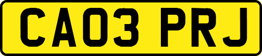 CA03PRJ