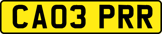 CA03PRR