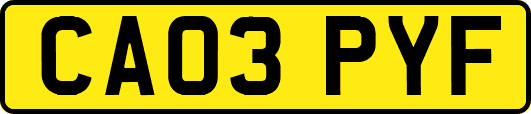 CA03PYF
