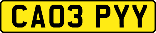 CA03PYY