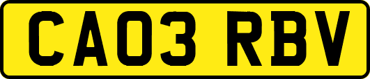 CA03RBV