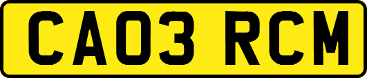 CA03RCM
