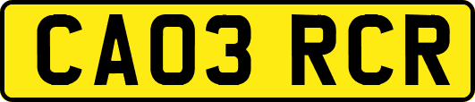 CA03RCR