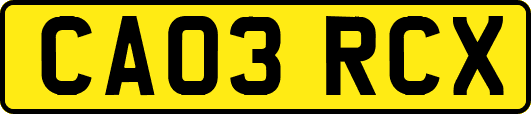 CA03RCX
