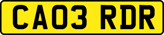 CA03RDR