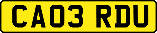 CA03RDU