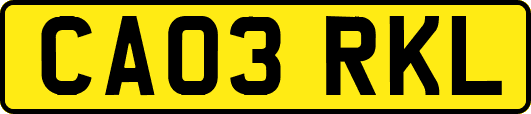 CA03RKL