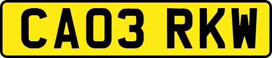 CA03RKW