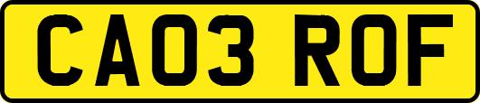 CA03ROF