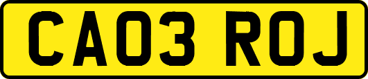 CA03ROJ