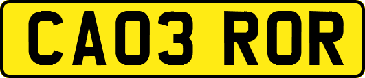 CA03ROR