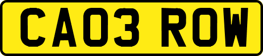 CA03ROW