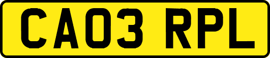 CA03RPL