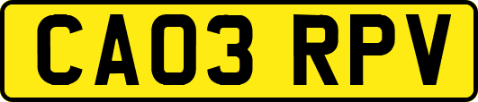 CA03RPV
