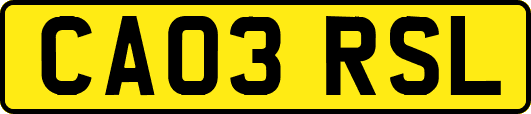 CA03RSL