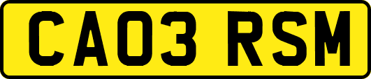 CA03RSM