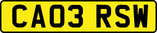 CA03RSW