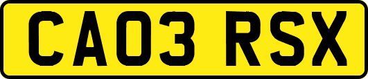 CA03RSX