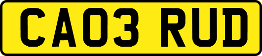 CA03RUD