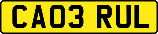 CA03RUL