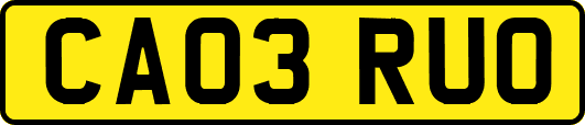 CA03RUO