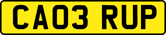 CA03RUP