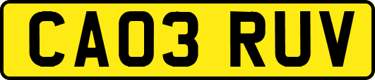 CA03RUV