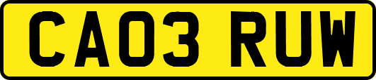 CA03RUW
