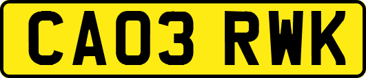 CA03RWK