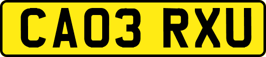 CA03RXU