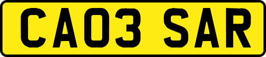 CA03SAR
