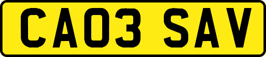 CA03SAV