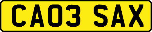CA03SAX