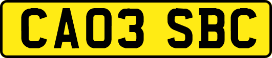 CA03SBC