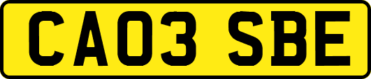 CA03SBE
