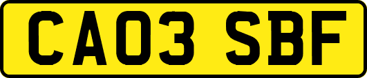 CA03SBF