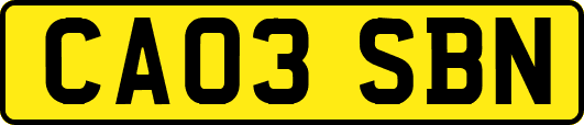 CA03SBN